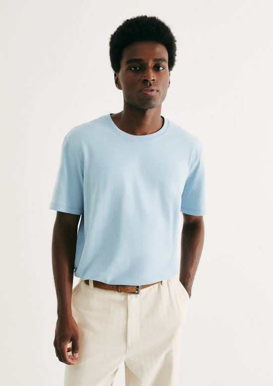 Foto do produto: Camiseta Básica Unissex Manga Curta World - Azul