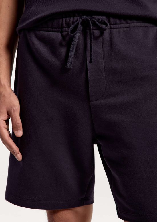 Foto do produto: Bermuda Masculina Reta em Moletom - Azul
