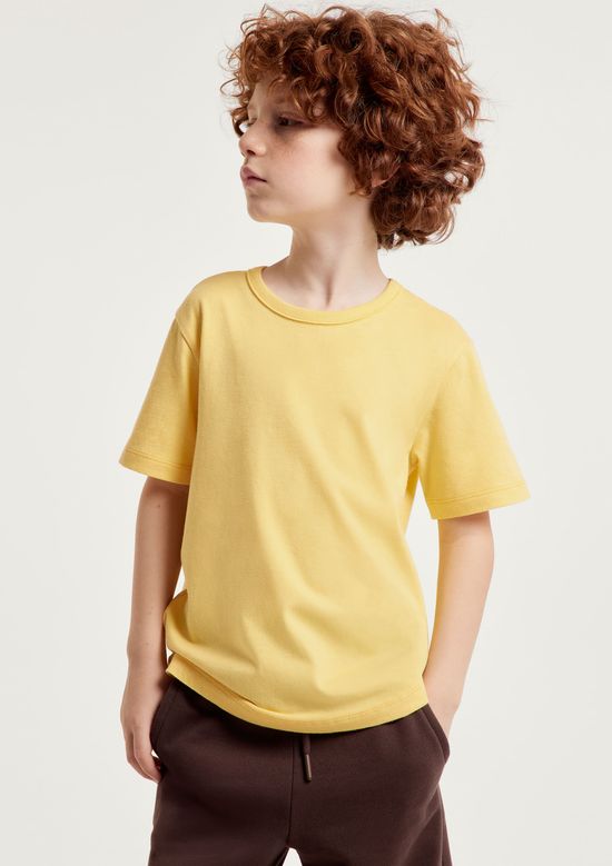 Foto do produto: Camiseta Básica Infantil Unissex Regular - Amarelo