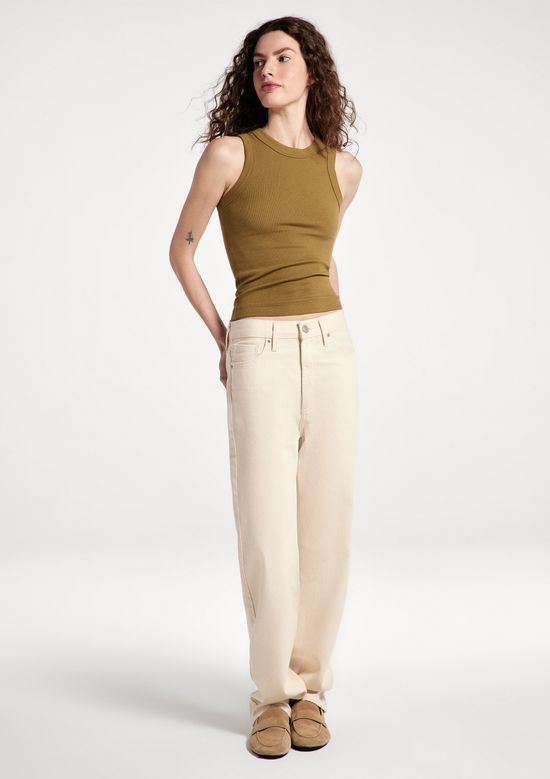 Foto do produto: Regata Básica Feminina Slim Neck - Verde