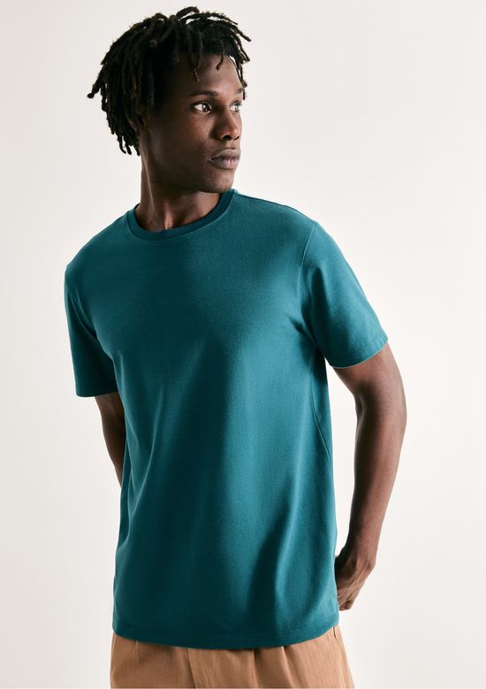 Foto do produto: Camiseta Básica Masculina Comfort Super Cotton - Verde