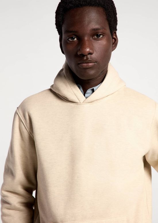 Foto do produto: Blusão Masculino Comfort Em Moletom Peluciado - Bege