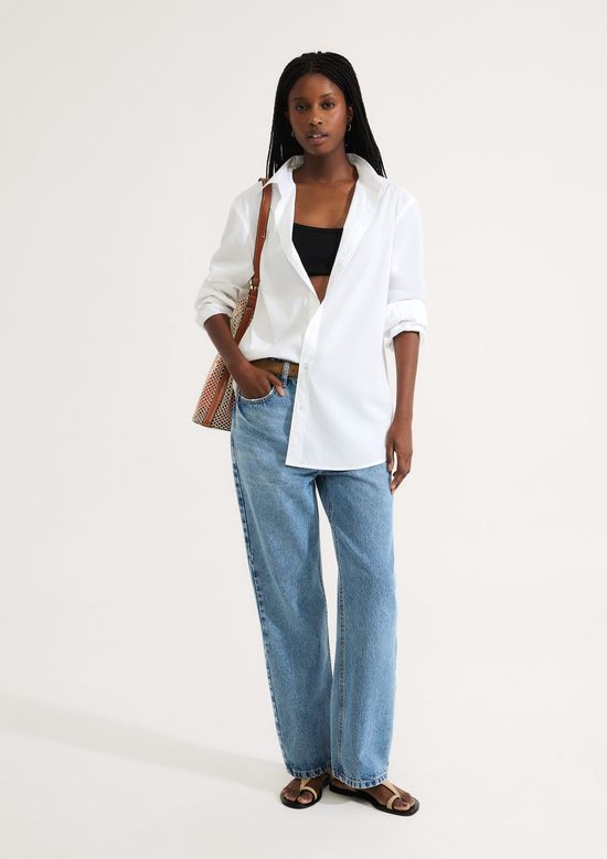 Foto do produto: Top Alças Finas Com Elastano - Preto