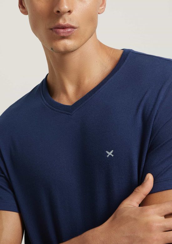 Foto do produto: Pijama Masculino Curto Com Bordado - Cinza