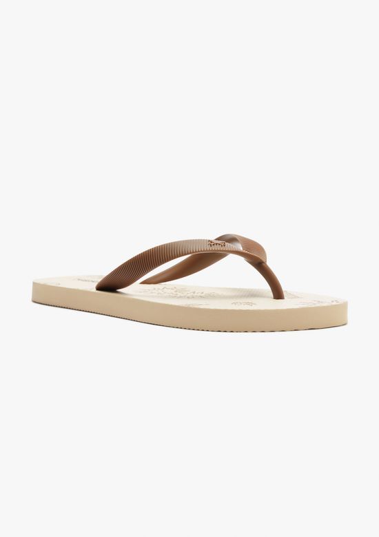 Foto do produto: Chinelo De Dedo Feminino Texturizado - Bege