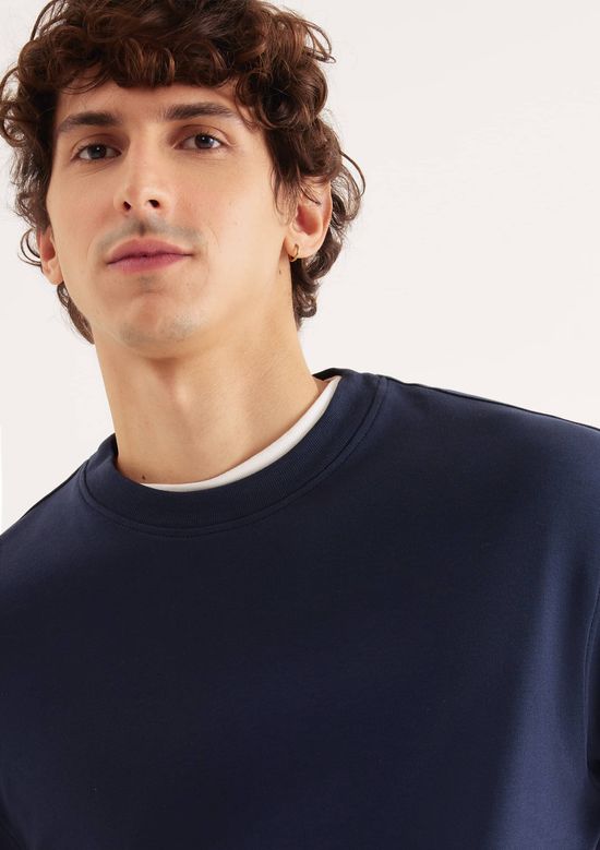 Foto do produto: Camiseta Masculina Manga Curta Em Malha Tech - Azul