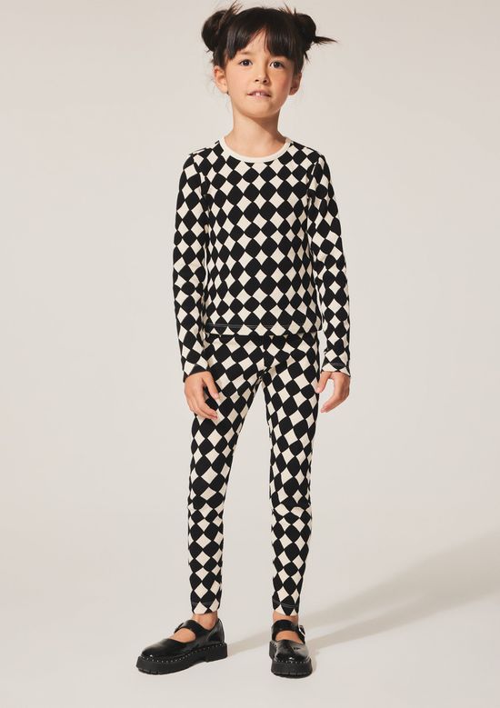 Foto do produto: Blusa Infantil Menina Pierrot Palhaça Halloween - Preto