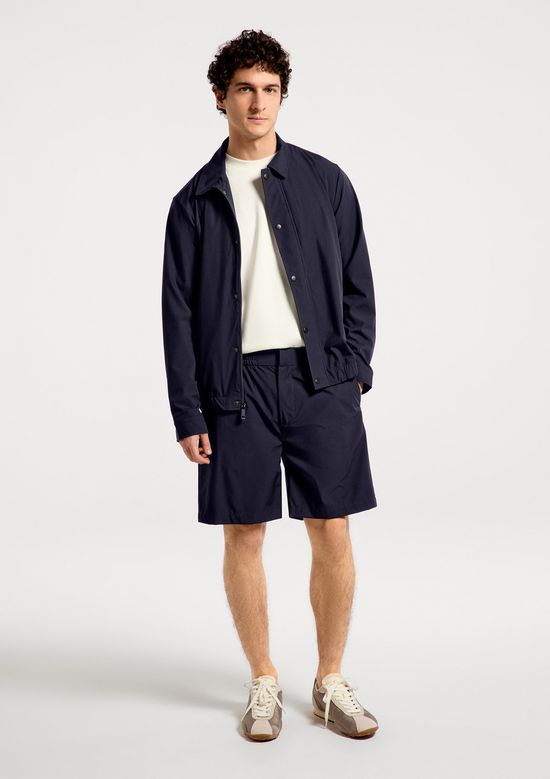 Foto do produto: Jaqueta Masculina Em Tecido Tech - Azul