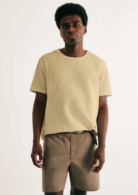 Foto do produto: Camiseta Masculina Texturizada Regular - Verde