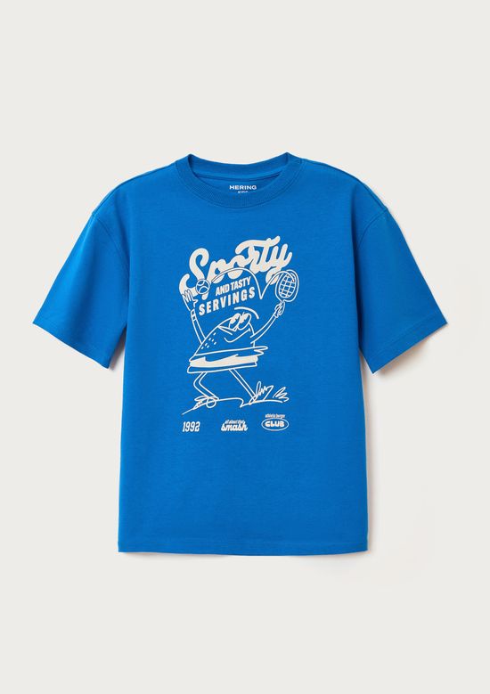 Foto do produto: Camiseta Infantil Menino Estampada - Azul