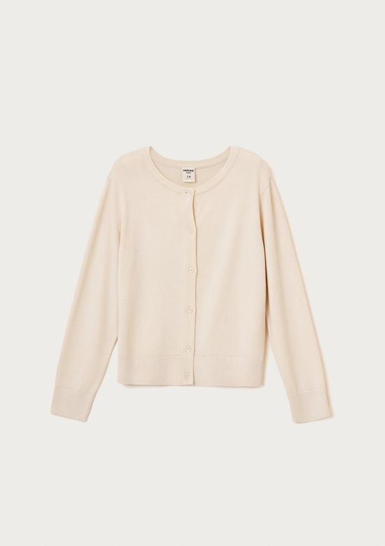 Foto do produto: Cardigan Infantil Menina Em Tricô - Off white