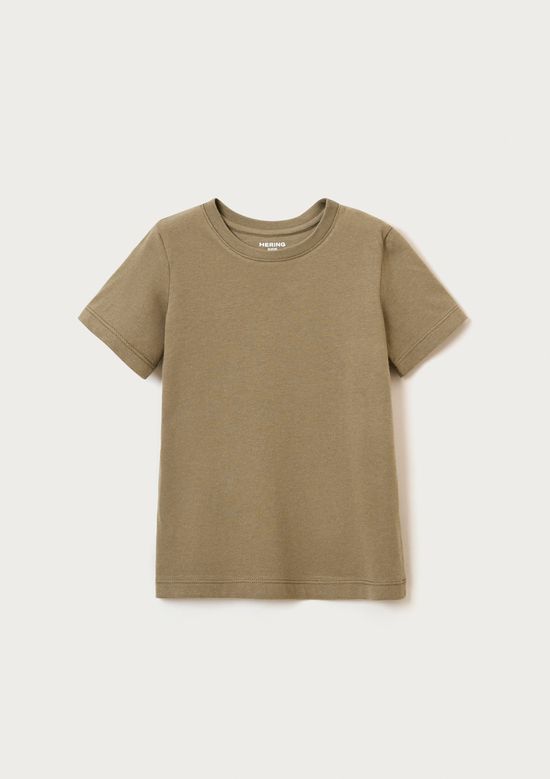 Foto do produto: Blusa Manga Curta Infantil Menina Em Malha - Verde