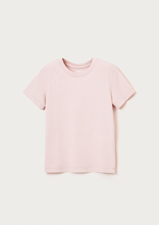 Foto do produto: Blusa Manga Curta Infantil Menina Em Malha - Rosa