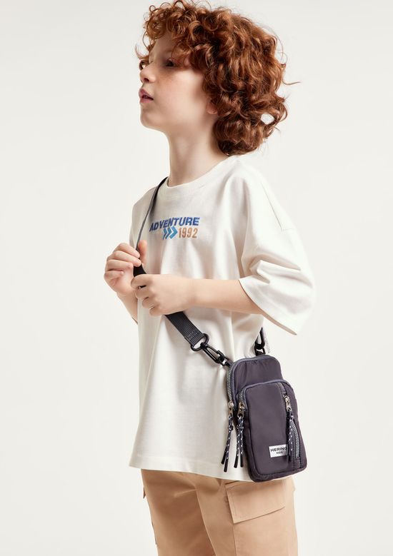 Foto do produto: Bolsa Infantil Menino Pequena - Cinza