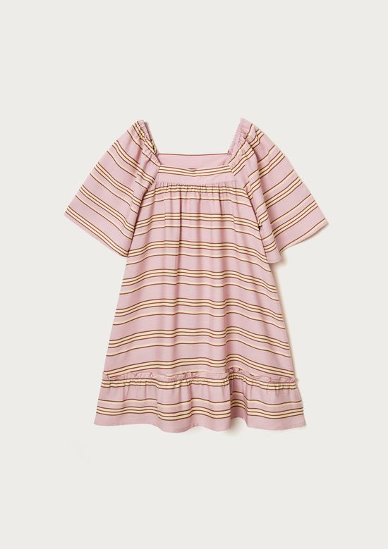 Foto do produto: Vestido Infantil Com Mangas Bufantes - Rosa