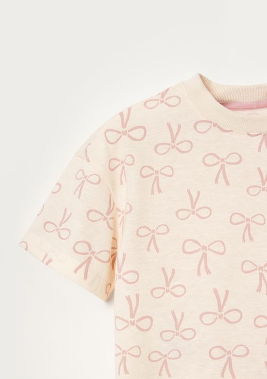 Foto do produto: Pijama Infantil Menina Box Estampado - Creme