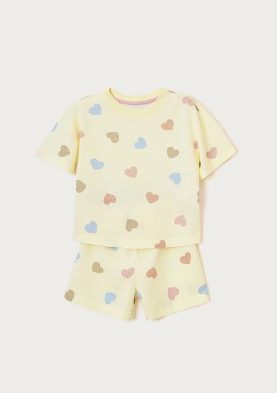 Foto do produto: Pijama Infantil Menina Box Estampado - Amarelo