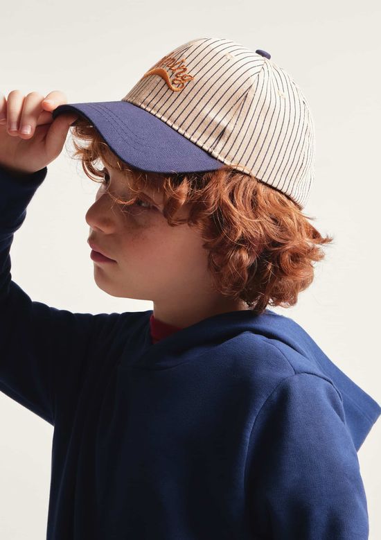 Foto do produto: Boné Infantil Unissex Em Sarja - Creme