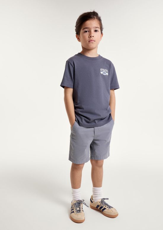 Foto do produto: Camiseta Infantil Menino Regular Estampada - Cinza