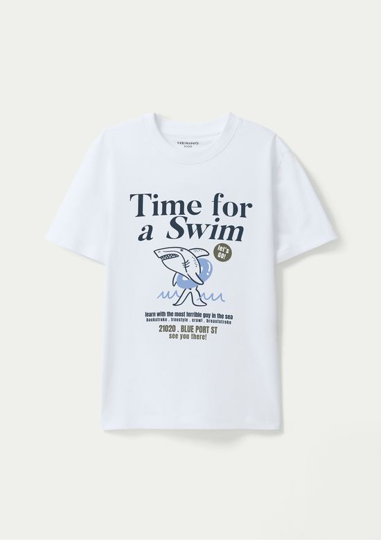 Foto do produto: Conjunto Infantil Menino Curto Com Estampa - Branco