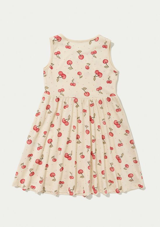 Foto do produto: Vestido Curto Infantil Estampado - Off white