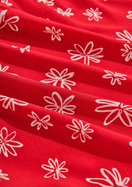 Foto do produto: Vestido Infantil Midi Com Alças Finas - Vermelho