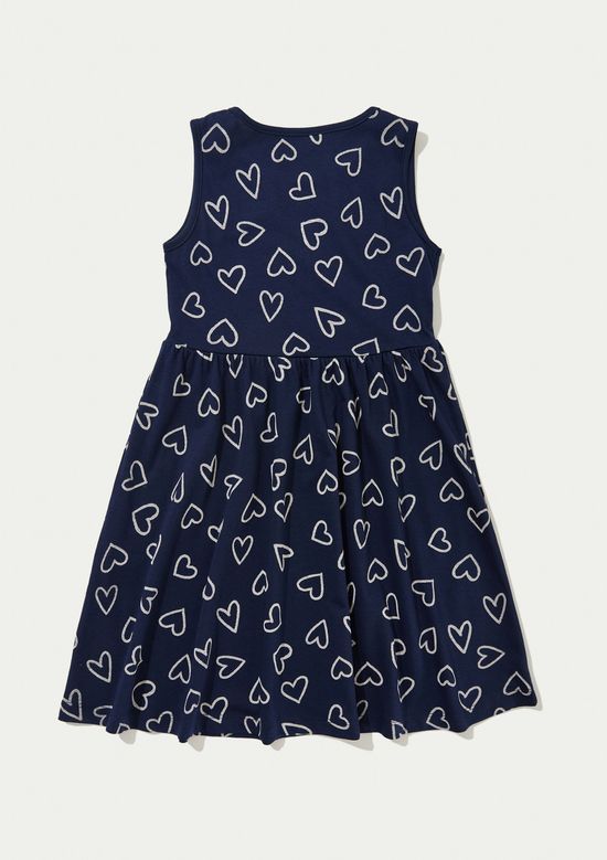 Foto do produto: Vestido Curto Infantil Estampado - Azul