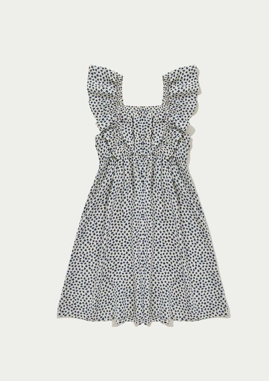 Foto do produto: Vestido Infantil Curto Com Babados - Off white