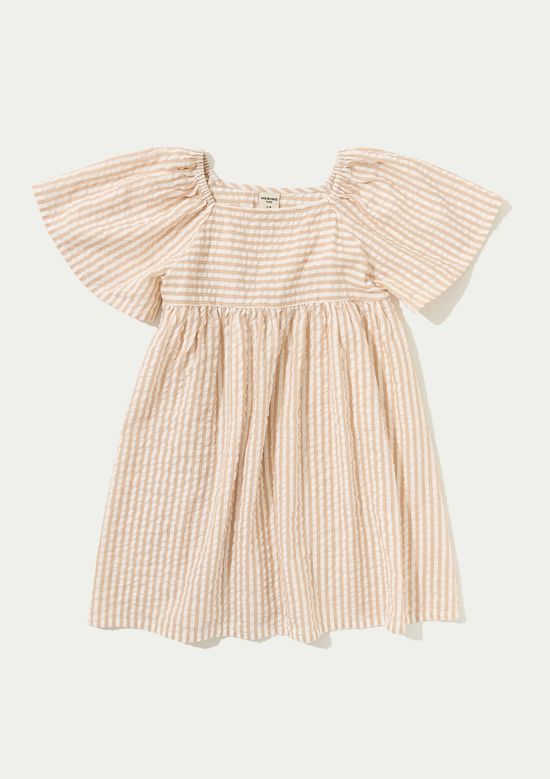Foto do produto: Vestido Infantil Menina Fio Tinto - Creme