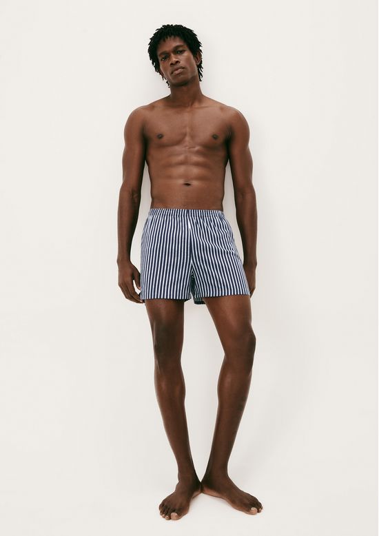 Foto do produto: Cueca Samba Canção Estampada - Preto