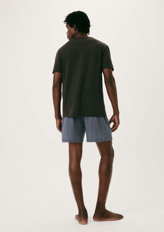 Foto do produto: Pijama Masculino Curto Em Malha - Marrom