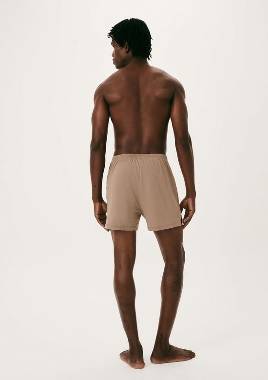 Foto do produto: Cueca Samba Canção Com Etiqueta - Marrom