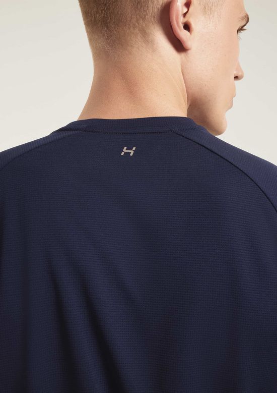 Foto do produto: Camiseta Esportiva Masculina Manga Curta Raglan - Azul