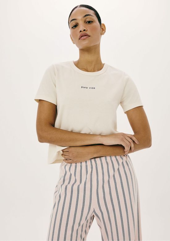 Foto do produto: Pijama Longo Feminino Estampado - Rosa