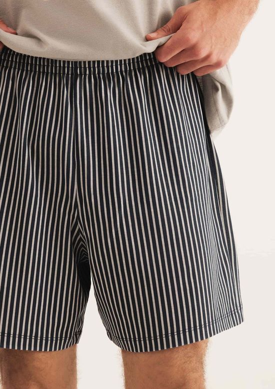 Foto do produto: Pijama Curto Masculino Com Samba Canção - Azul