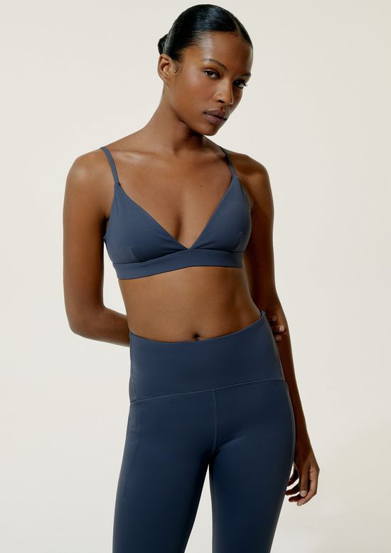 Foto do produto: Top Esportivo Decote V - Azul