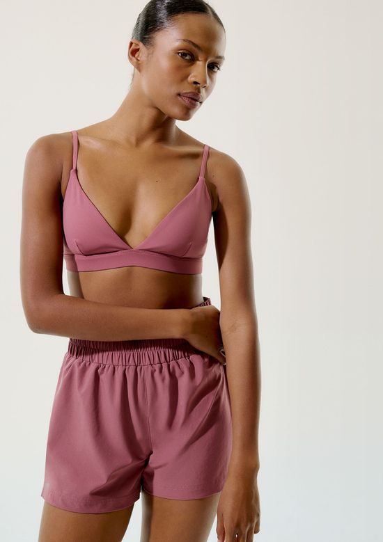 Foto do produto: Top Esportivo Decote V - Rosa