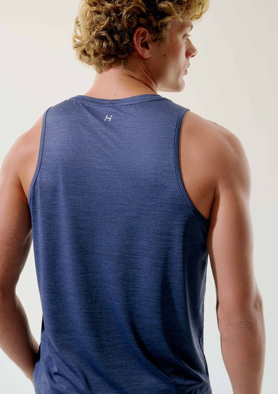 Foto do produto: Regata Esportiva Masculina Mescla - Azul