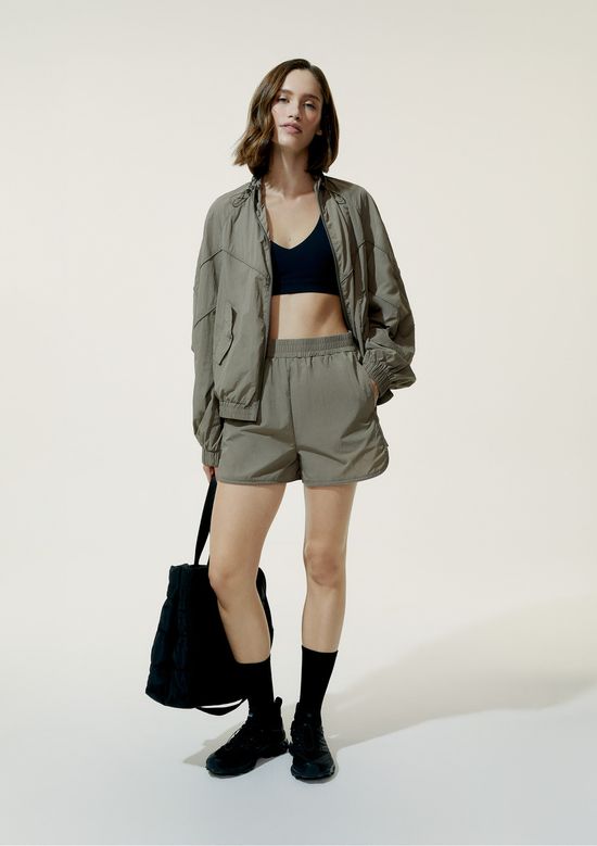 Foto do produto: Shorts Esportivo Feminino Cós Elástico - Verde