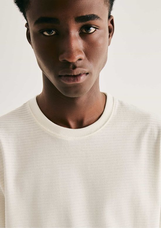 Foto do produto: Camiseta Masculina Regular Texturizada - Off white