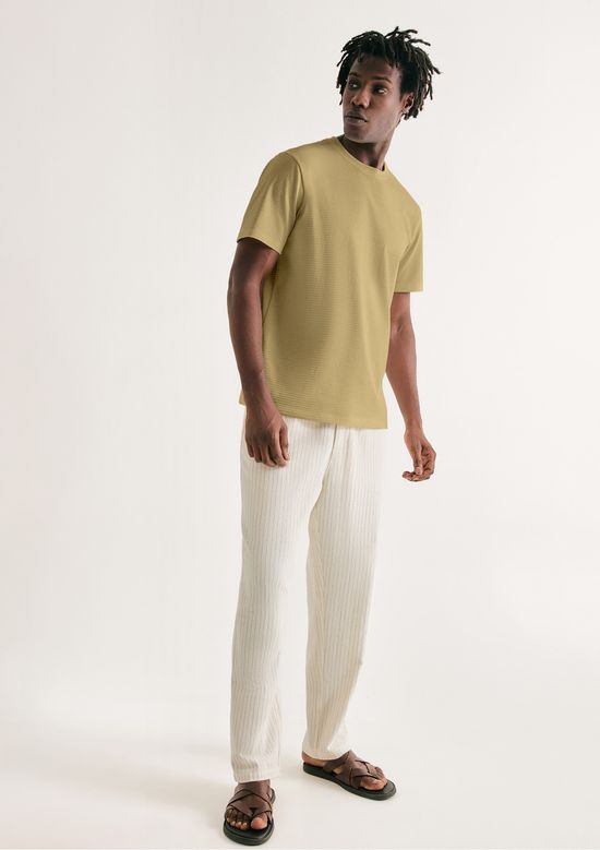 Foto do produto: Camiseta Masculina Regular Texturizada - Verde