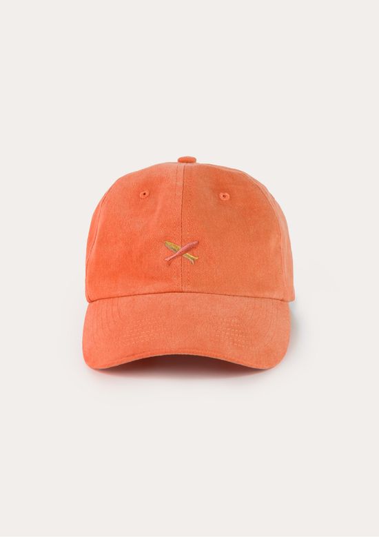 Foto do produto: Boné Feminino Aba Curva - Laranja