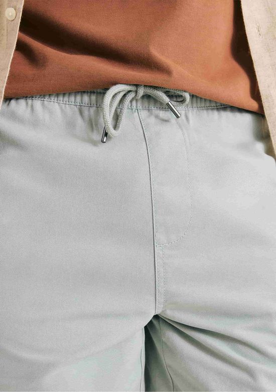 Foto do produto: Shorts Masculino De Sarja - Azul