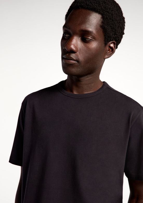 Foto do produto: Camiseta Masculina Slim Algodão Peruano Soft Touch - Preto