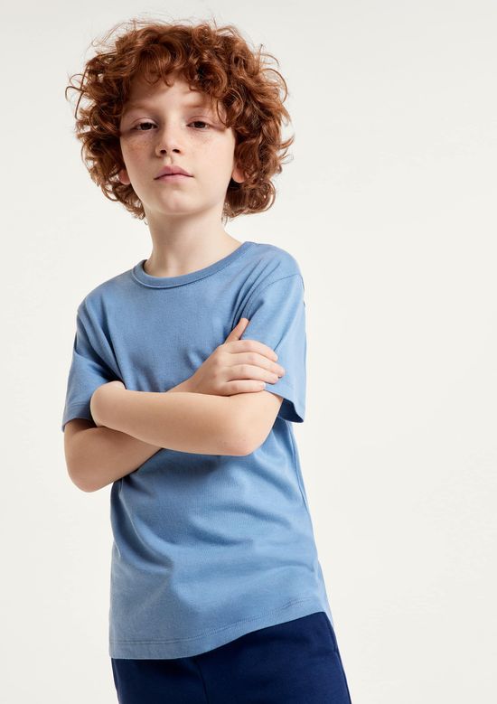 Foto do produto: Camiseta Básica Infantil Unissex Regular - Azul
