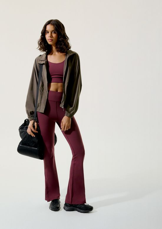 Foto do produto: Top Esportivo Cruzado Alta Sustentação - Vinho