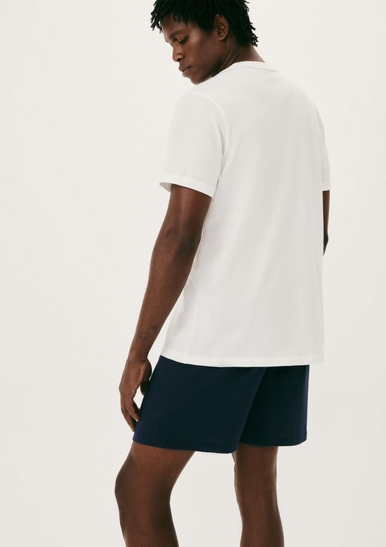 Foto do produto: Pijama Curto Masculino Em Algodão - Off white