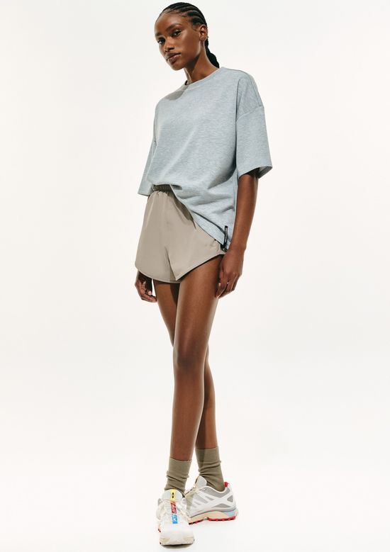 Foto do produto: Shorts Feminino Com Botões Hering Sports + FRNC - Cinza