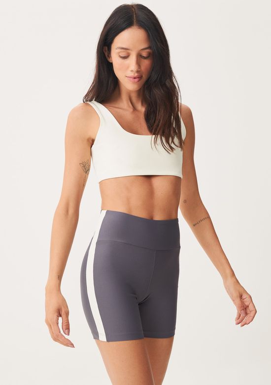 Foto do produto: Shorts Esportivo Feminino Compressão Média - Roxo