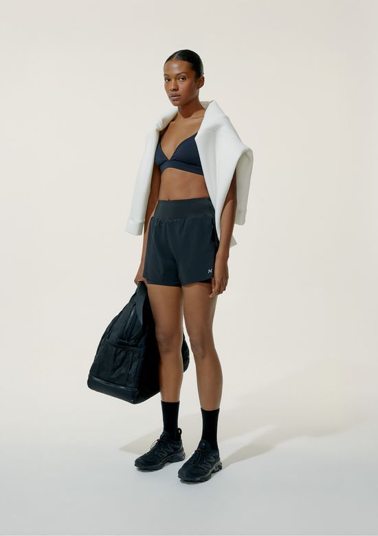 Foto do produto: Shorts Esportivo Feminino Runner Secagem Rápida - Preto